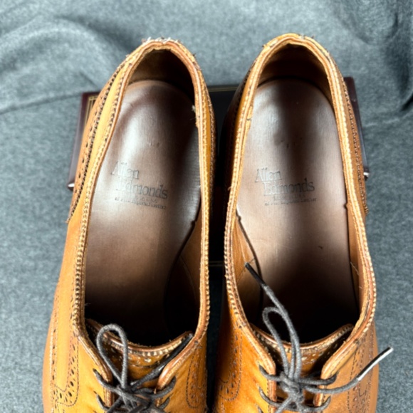 Allen Edmonds Lamont Cap Toe Brogues – Size 11 D – Style 1403 main image 10